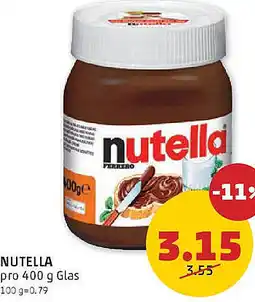 PENNY Nutella Angebot