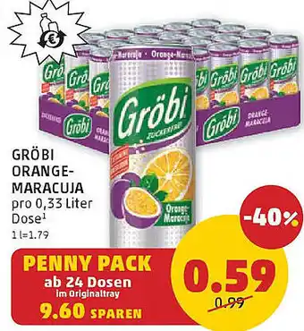 PENNY Orange- maracuja Angebot