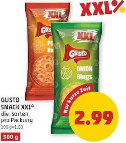 PENNY Gusto snack xxl Angebot