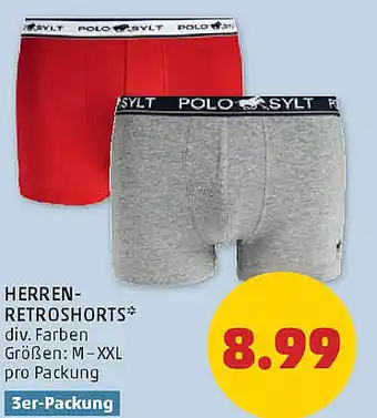 PENNY Herren- retroshorts Angebot