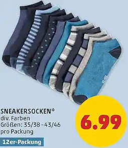 PENNY Sneakersocken Angebot