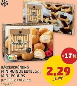 PENNY Mini-windbeutel od. mini-eclairs Angebot
