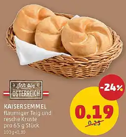 PENNY KAISERSEMMEL Angebot
