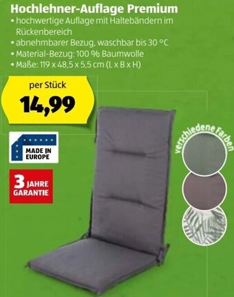 Hofer Hochlehner Auflage Premium Angebot