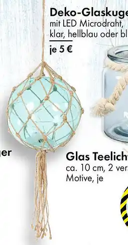 TEDi Deko-Glaskugel Angebot