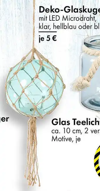 TEDi Deko-Glaskugel Angebot