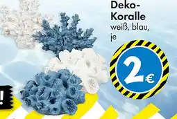 TEDi Deko- Koralle Angebot