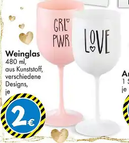 TEDi Weinglas Angebot