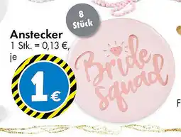 TEDi Anstecker Angebot