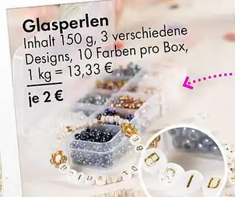 TEDi Glasperlen Angebot