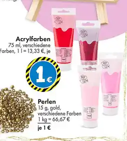 TEDi Acrylfarben Angebot
