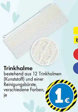 TEDi Trinkhalme Angebot
