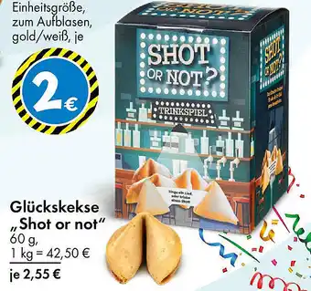TEDi Glückskekse Shot or not Angebot