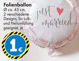 TEDi Folienballon Angebot