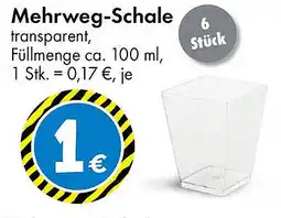 TEDi Mehrweg-Schale Angebot