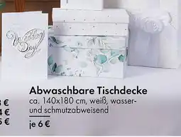 TEDi Abwaschbare Tischdecke Angebot