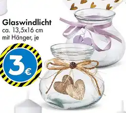 TEDi Glaswindlicht Angebot