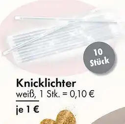 TEDi Knicklichter Angebot