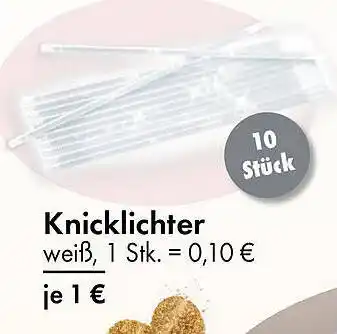 TEDi Knicklichter Angebot