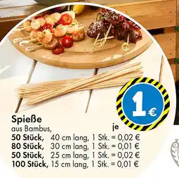 TEDi Spieße Angebot