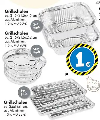 TEDi Grillschalen Angebot