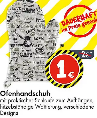 TEDi Ofenhandschuh Angebot