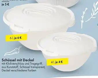 TEDi Schüssel mit Deckel Angebot