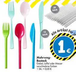 TEDi Mehrweg- Besteck Angebot