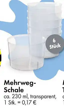 TEDi Mehrweg- Schale Angebot