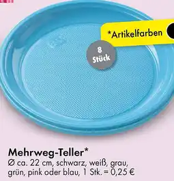 TEDi Mehrweg-Teller Angebot