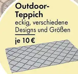 TEDi Outdoor- Teppich Angebot