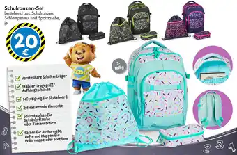 TEDi Schulranzen-Set Angebot