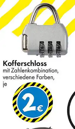 TEDi Kofferschloss Angebot