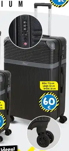 TEDi Hartschalen- koffer Premium Angebot