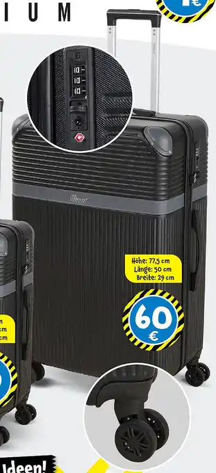 TEDi Hartschalen- koffer Premium Angebot