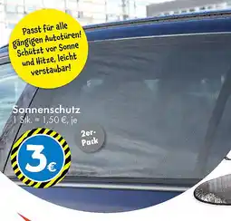 TEDi Sonnenschutz Angebot