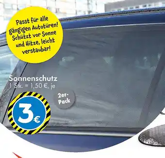 TEDi Sonnenschutz Angebot