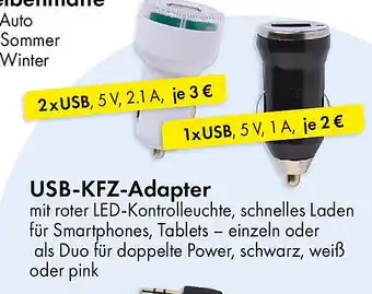 TEDi USB-KFZ-Adapter Angebot