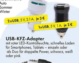 TEDi USB-KFZ-Adapter Angebot