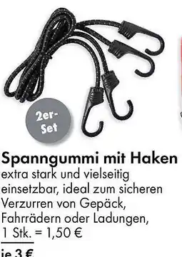 TEDi Spanngummi mit Haken Angebot