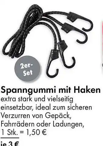 TEDi Spanngummi mit Haken Angebot