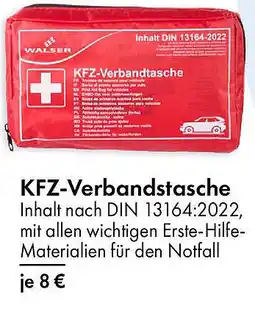 TEDi KFZ-Verbandstasche Angebot
