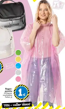 TEDi Regen- poncho Angebot