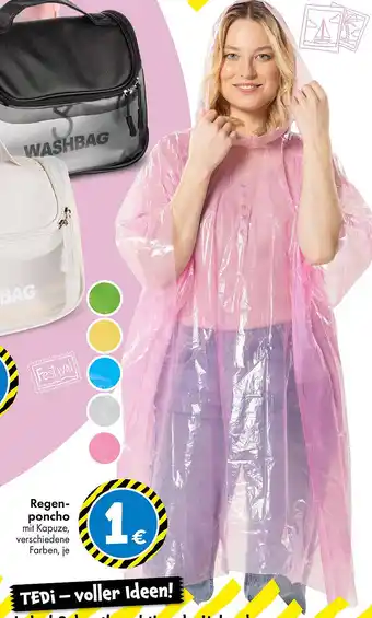 TEDi Regen- poncho Angebot