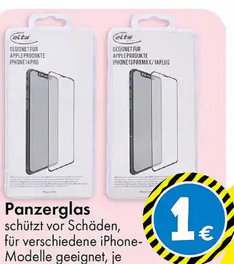 TEDi Panzerglas Angebot