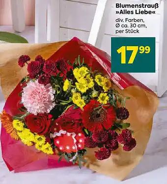 Billa Blumenstrauß >>Alles Liebe Angebot