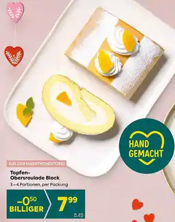 Billa Topfen- Obersroulade Block Angebot