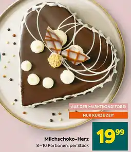 Billa Milchschoko-Herz Angebot