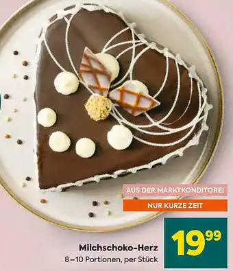 Billa Milchschoko-Herz Angebot