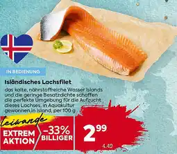 Billa Isländisches Lachsfilet Angebot
